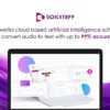 Voicetapp AI Speech to Text Transcription: Lifetime Subscription