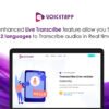 Voicetapp AI Speech to Text Transcription: Lifetime Subscription